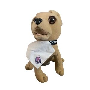TACO BELL Talking Chihuahua Dog Plush You Are Getting Hungry, Very Hungry Works